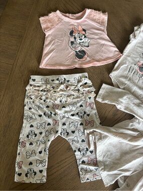 Disney Clothing Set! Light Pink Minnie Mouse Baby